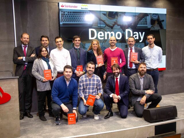 Santander elige a cuatro startups para ampliar las soluciones de digitalización de las pymes