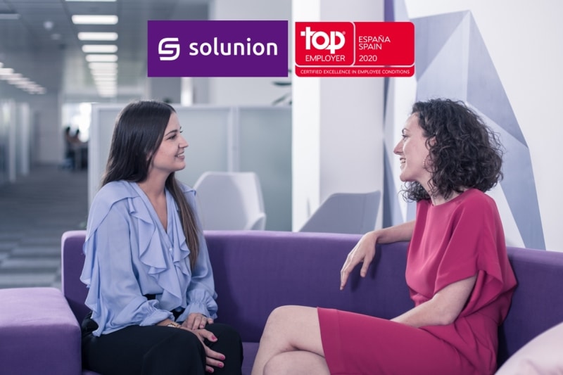 Solunion obtiene la certificación Top Employers 2020