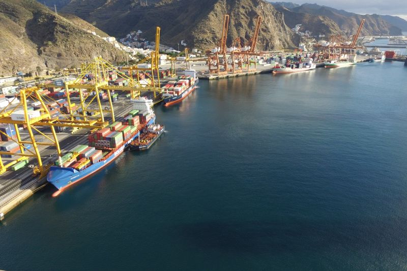 Puerto Tenerife.Tráfico Portuario