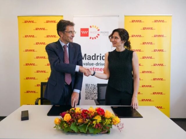 DHL Express España firma un convenio con la Comunidad de Madrid para impulsar la industria de la región