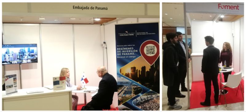 Stands de Panamá y FOMENT