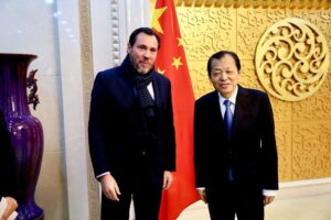 Reunión de ministros de transportes español y chino