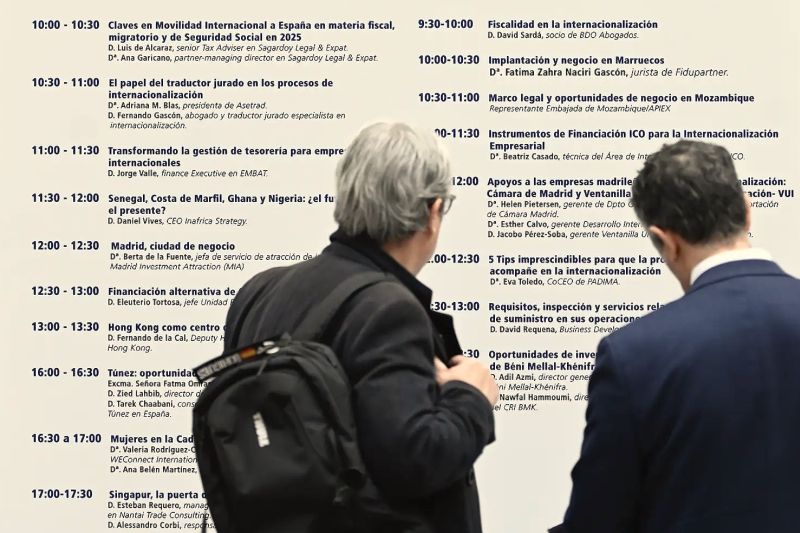 IMEX Madrid. Programa de conferencias